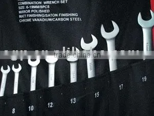 Combination wrench set