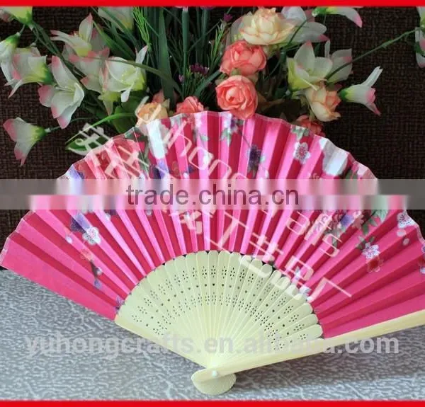 Chinese Bamboo Fabric Crafts Fan photo-5
