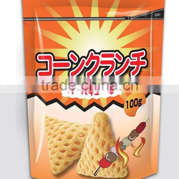 Triangle Corn Crunch to Japan