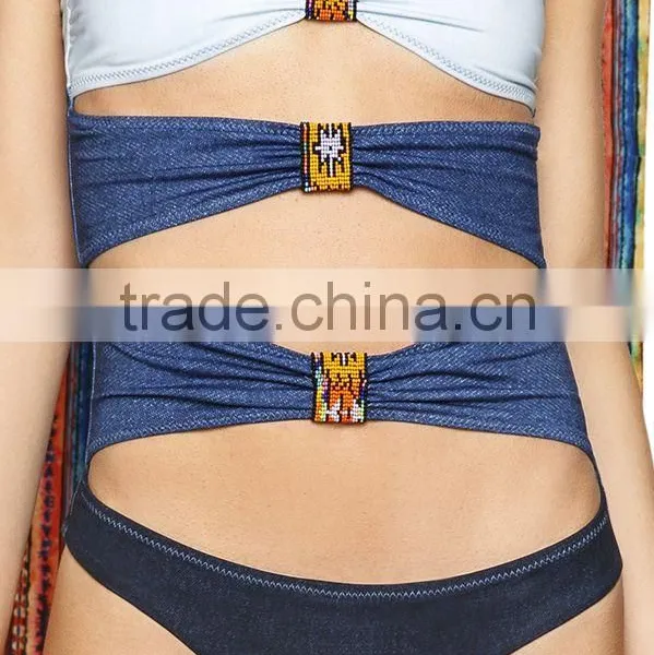 Ladies One Piece Swimwear Without Strap photo-2