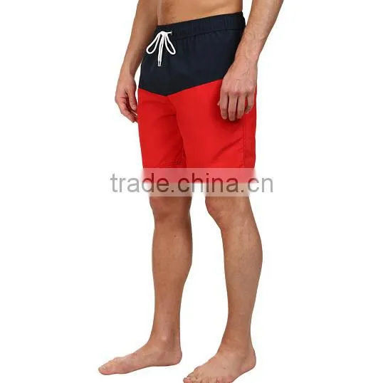 Plain Two Tone Mens Board Shorts With Your Own Design photo-3
