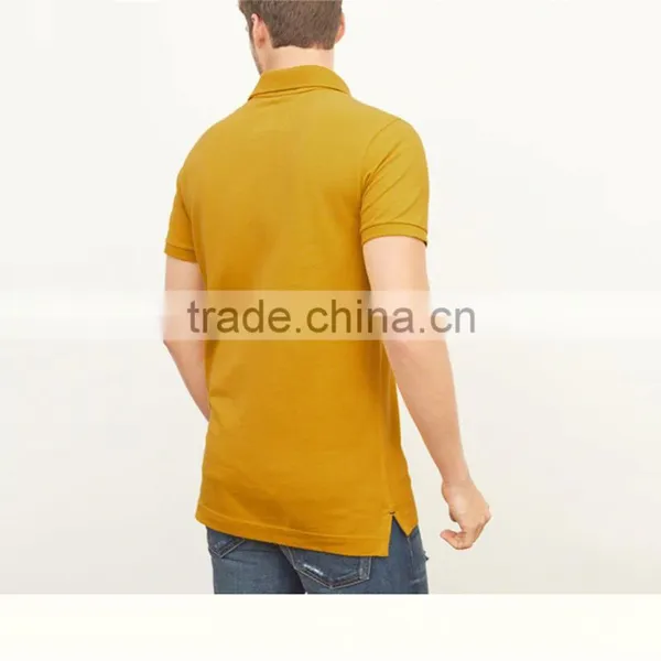 Wholesale Low Price Custom Two Color Polo Shirt Golf Polo photo-2