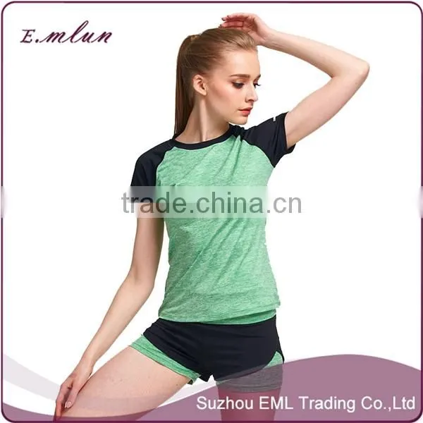 2017 New Fashion Sports Suit for the Women Wholesale Cotton Gym Suit photo-3