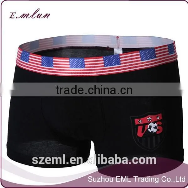 Men New Design Football Printed Seamless Cotton/modal Underwear/men Boxer Shorts photo-5
