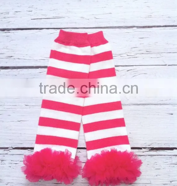 Baby Christmas Ruffle Tulle Legging Warmers Baby Leg Warmers photo-2