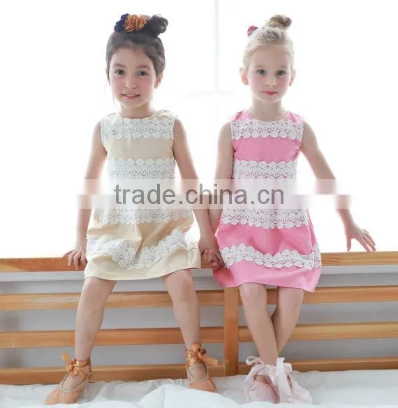 Elegant Lace Embroidered Dresses Mother Daughter Clothes New Summer Dress photo-4