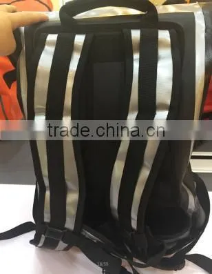 Multi-functional PVC Tarpaulin Waterproof Pannier Messenger Backpack Bicycle Bag photo-2