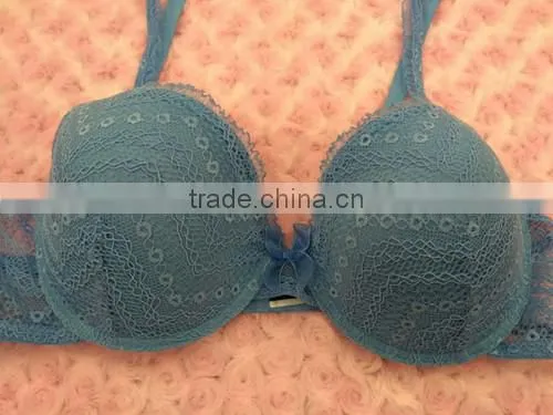 Latest Lace Bra and Panty Set Women Sexy Lace Bra and Panty Set photo-3