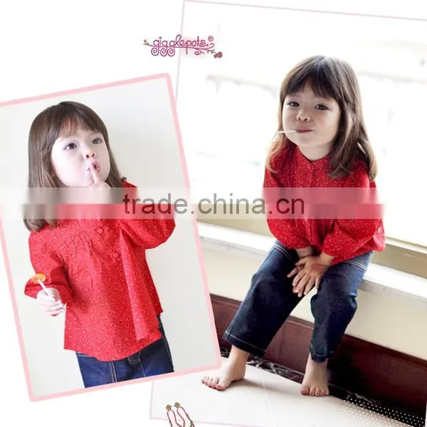 Girls New Fashion New Models Leisure New Style Girls Shirts photo-2