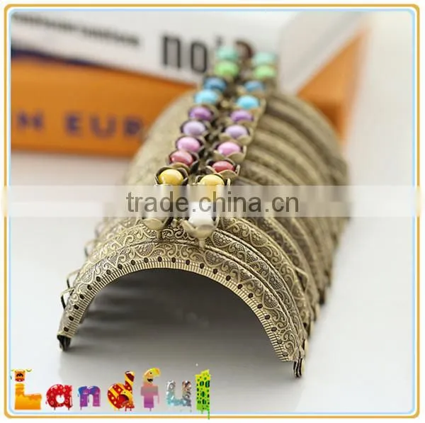 High Quality Colorful Purse Frame Handbag Supplies Metal Purse Frame photo-4
