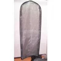 Imported Sided Hard Black Mesh Wedding Bag SAWB-005 photo-3