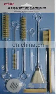 2017SAR Spray Gun Cleaning Set Blister Card Pack (12 Pieces) photo-2