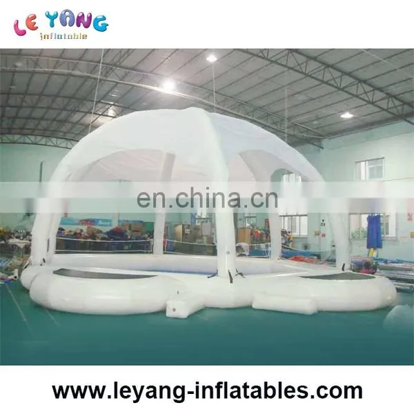 Inflatable Pool Tent / Newest Rectangular Inflatable Swimming Pool Cover photo-3