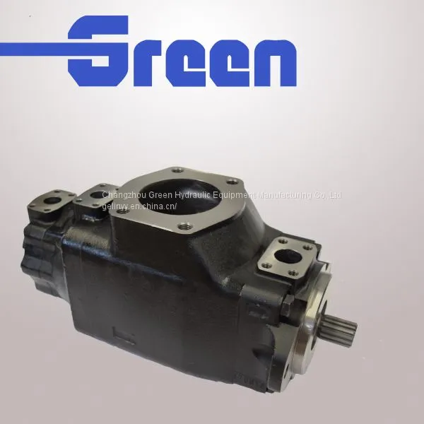 Denison T6 T7 Series Hydraulic Rotary Vane Pump Triple Pump photo-2