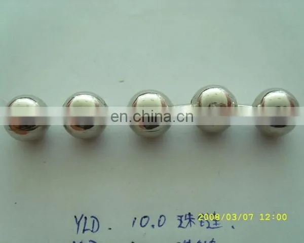Custom Metal Link Chain/ Charming Metal Chain Links / Stainless Steel Ball Chain photo-2