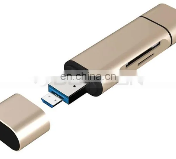 5 in 1 Card Reader & USB Type C Micro-USB & USB 2.0 Combo TF / SD Card OTG Adapter photo-2