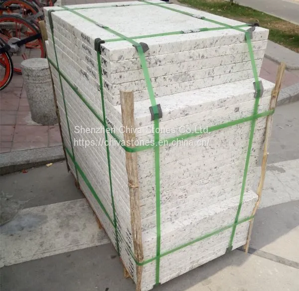 Brazil Granite Tiles Natural White Granite Slabs Cladding Exterior Stone Wall Facade Tiles Facades Panels Wall Tiles photo-5