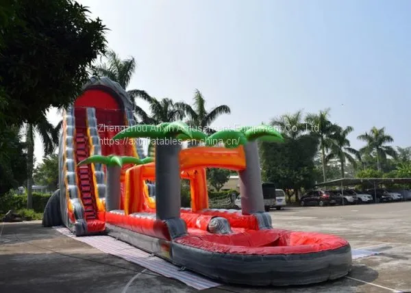 Inflatable Slip and Slide Inflatable Water Slide Axs-14