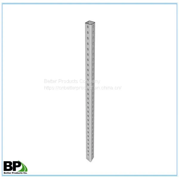 Square Sign Posts - Professional Pavement Products Galvanized Steel Square Marker Sign Post photo-3