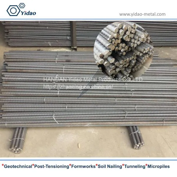15/16mm Tie Rod for Formwork System Tie Back Post Tensioning Bar photo-4