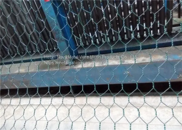 Plastic Coated Gabion Wire Mesh Boxes Rockfall Netting‎ Anti Corrosion
