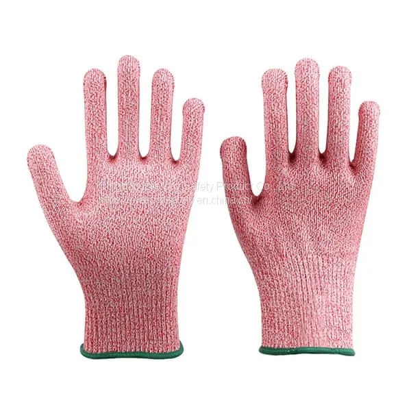 Anti Cut Level 5 Food Grade HPPE Cut Resistant Gloves With EN388 4543C photo-4