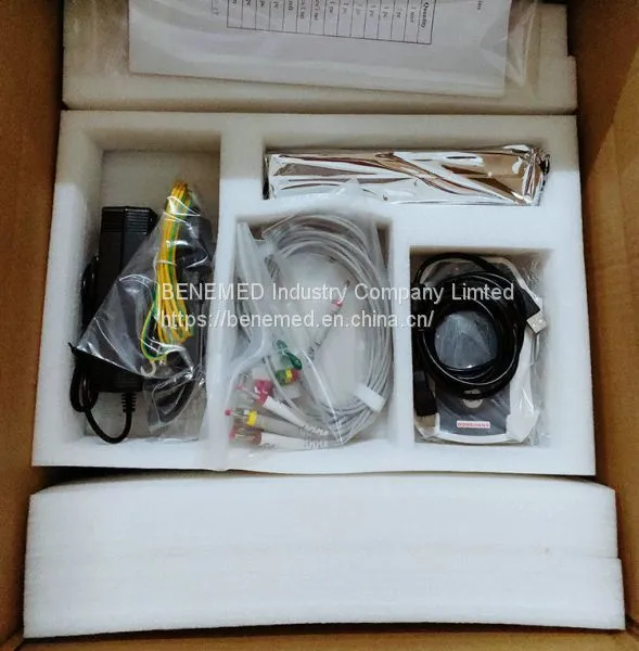 High Quality Diagnosis ECG Machine With 10.1 Inch Touch Screen photo-2