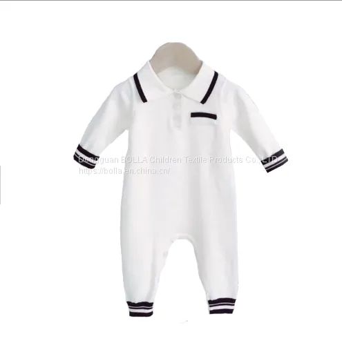 Knitted 2020 NEW Wholesale 3-18-month Old Baby Romper Warm Baby Toddlers Clothing
