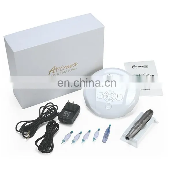 Artmex V6 Portable Digital Eyebrow Embroidery Lip-line Eye-line Tattoo Permanent Makeup Machine With Digital Control photo-5