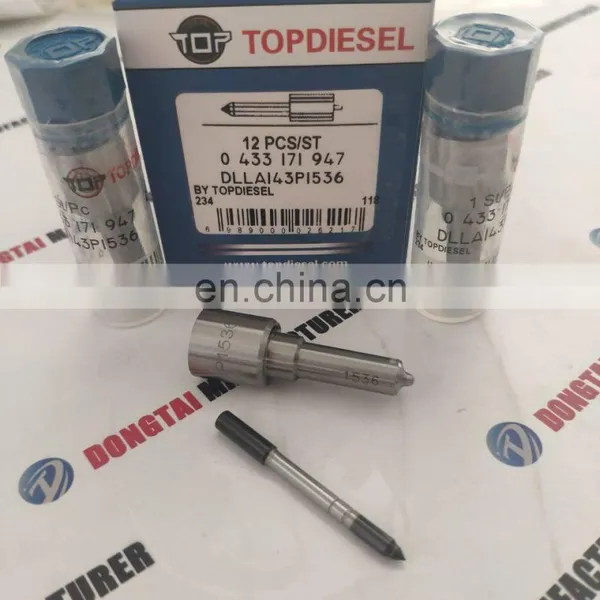 TOP DIESEL Common Rail Nozzle DLLA143P1536 For Injector 0 445 120054 photo-5