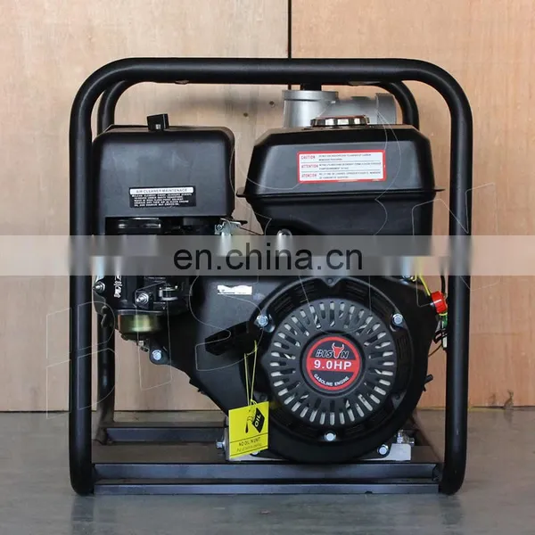 BISON CHINA 7.5 HP 4inch Gasoline Water Pump For Irrigation WP40 Water Pumping Machine photo-3
