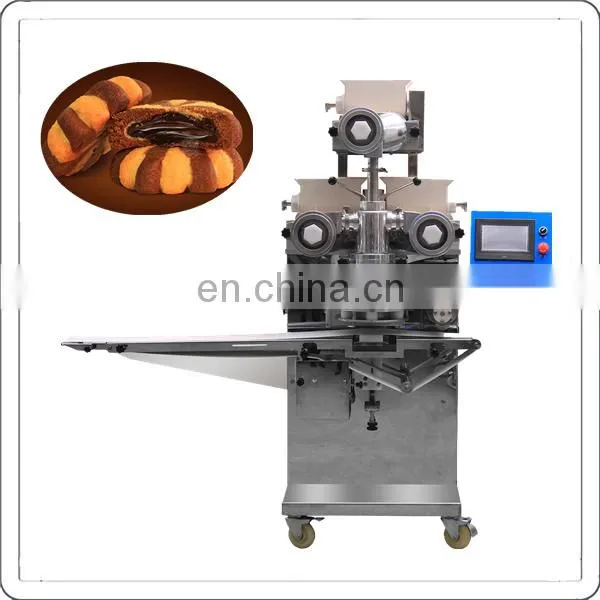 Beikn Machinery Automatic Chocolate Filled Biscuits Machine Stuffed Cookies Making Machine photo-4