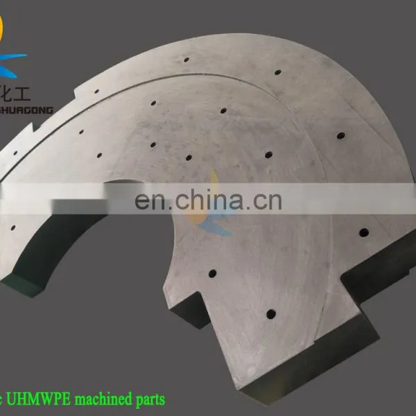 CNC Machined Plastic Uhmwpe/hdpe Polyethylene Parts photo-6