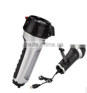 Multi Car Safety Hammer Dynamo Flashlight photo-2