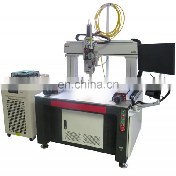 Four Axis CNC Welder Soldering Jointing Equipment Fiber Laser Welding Machine With Swing Wobble Head 1000W 1500W photo-2