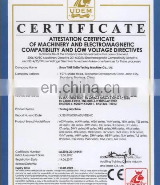Factory 2000kn 200ton Computer Control Horizontal Webbing Sling Anchor Chain Tensile Test Bed photo-5
