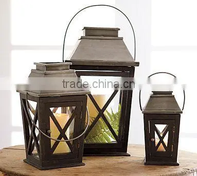 Unique T Lite Metal Garden Lantern photo-5