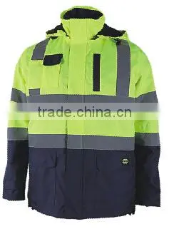 300D Oxford With PU Coating Attached Hood Raincoat