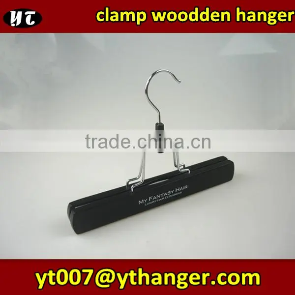 White Wooden Wig Hanger Customized Hairpiece Hanger and Bag photo-4