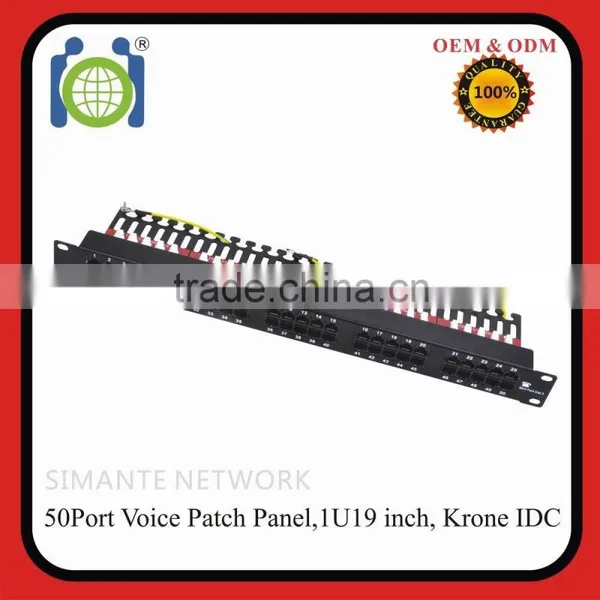 CAT3 RJ11 Telephone Patch Panel, Krone photo-4
