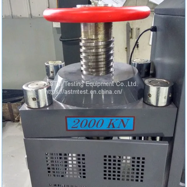 YES-3000 Concrete Compression Testing Machine/Pressure Testing Machine/Cement Concrete Pressure Tester photo-4