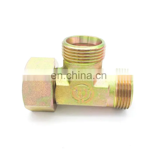 High Quality Swivel Nut Run Pipe Connection Tee Fitting Connection Pipe photo-5