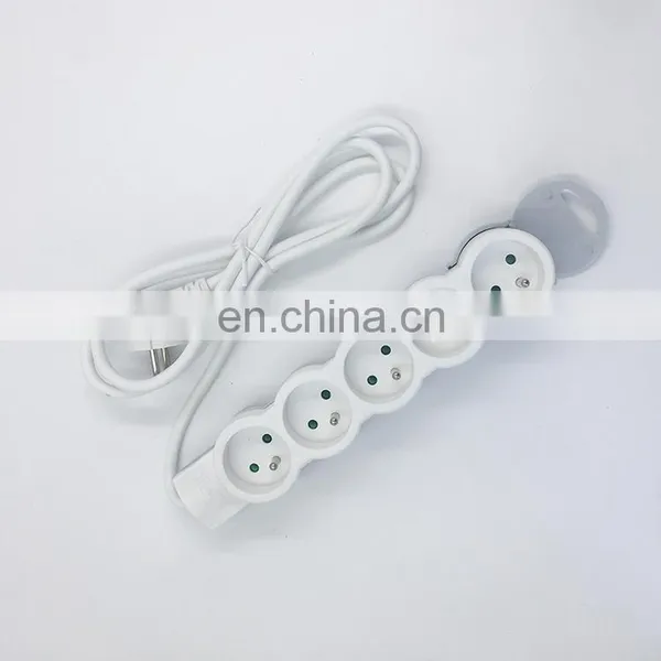 Cable D'extension Avec Interrupteur Francais Prises Mural Multiples Changer 5 Voies photo-5