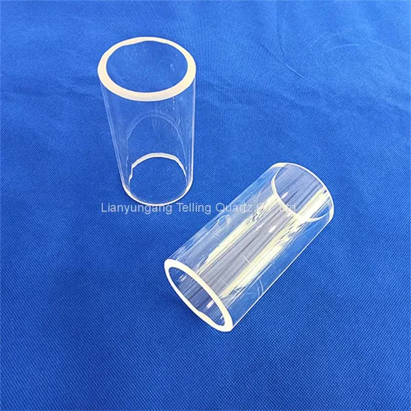 Thick Wall Quartz Glass Tube Clear Quartz Tube photo-3
