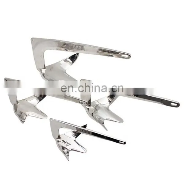 Marine Anchors Stainless Steel Boat Anchor Yacht Delta Anchors Boat Accessories