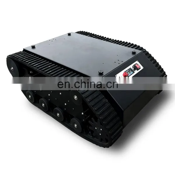 Robot Tank Construction Machinery Parts Military Equipment Crawler Robot Chassis for Sale photo-5