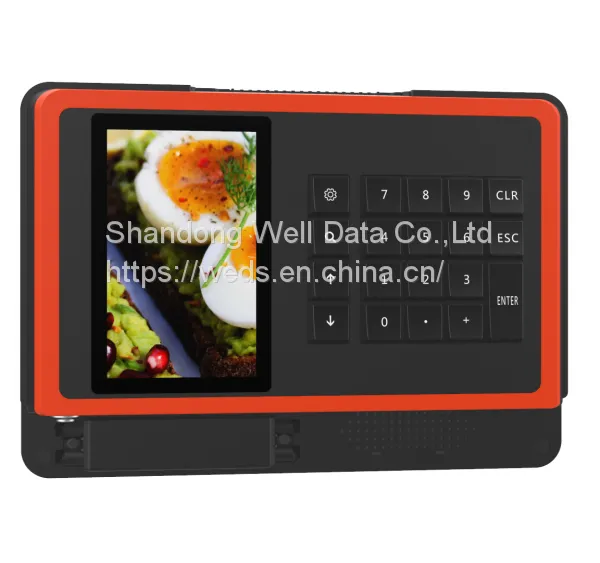 Dual Screen + Mechanical Keyboard Support QR Code & RFID