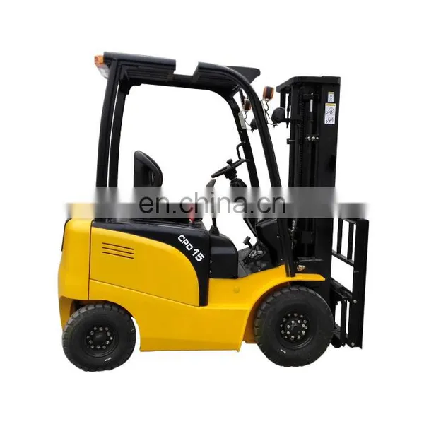 Cheap Price CPD15 Electric Forklift 1.5ton Forklift Truck for Sale photo-2