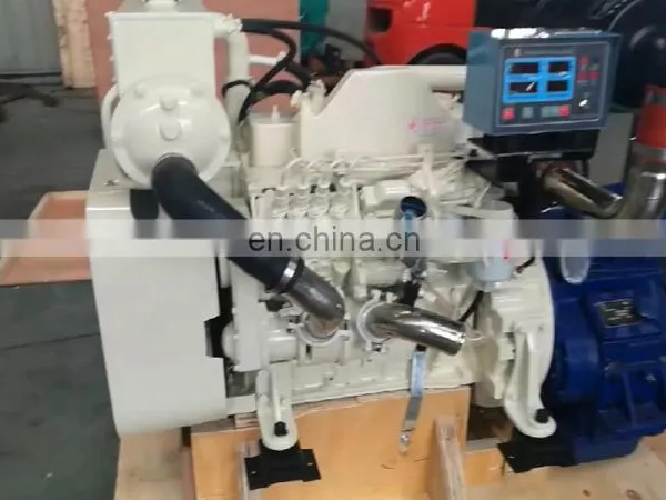 Hot Sale 100HP-130HP 4 Cylinder 4 Stroke 4BTA3.9 4B Boat Engine photo-3