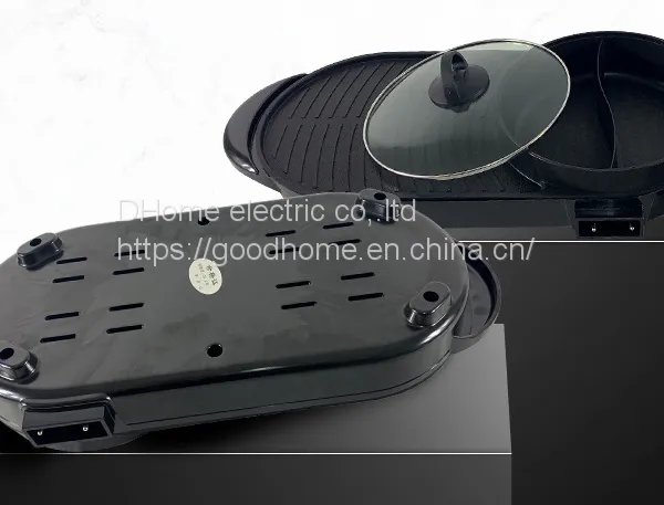 Mandarin Duck Hot Pot/Roast Pork and Rinse Roast Integrated Pot/Multi Functional Cooking Electric Hot Pot（Wechat:13510231336） photo-2